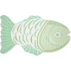 Tapis de bain poisson 43 x 68cm