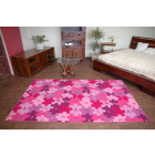 Tapis enfant puzzles violet - Dimension au choix