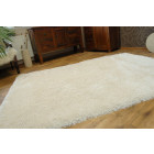 Tapis love shaggy modèle 93600 crème - Dimension au choix