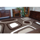 Tapis pilly 7856 - moka/cacao - Dimension au choix