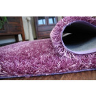 Tapis shaggy lilou rose - Dimension au choix