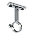 Support tube chromé Ø 20 mm MANART avec vis - M794CR+V