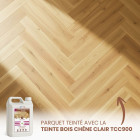 Teinte Bois Chêne Clair TCC900 - Rénovation parquets et meubles AnovaBois - Conditionnement au choix