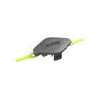 Tête double lames dentelées ryobi pour coupe bordure électrique rac157