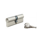 Cylindre de serrure double entrée SA, 30 x 50 mm, anti-arrachement, nickel, 3 clés - 1 pièce - THIRARD - 00016286