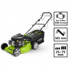 Tondeuse thermique vito - 5 cv 139 cm3 moteur ohv - 4 temps honda - 3 hauteurs de coupe - bac 50l