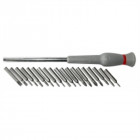 Tournevis De Precision + 19 Embouts De Vissage