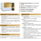 Traitement anti taches tissus ou cuir - TEXGUARD 2L + pulvérisateur offert - jusqu'à 50m²