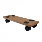 Transporteur De Meubles - 39.5 X 14.5 Cm - Charge Max. 60 Kg