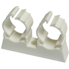 Fixation de tubes multicouche, PER et cuivre gainé ING FIXATION FIX-RING Multi double - Ø 16 à 20 mm - Boîte de 50 pièces - A332000