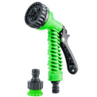 Tuyau 15m super extensible vert+pistolet