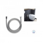 Tuyau flexible slimforce 1,25m spécial douchette wc bidet haute résistance