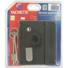Vachette - serrure en applique ouverture gauche tirant et poussant