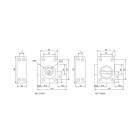 Vachette - verrou de securite radial nt-varie - type.bouton cyl. Ext. Mm.45 - …