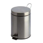 Poubelle à pédale 5 litres chrome - poubelle à pédale - vepabins