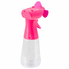 Ventilateur brumisateur à pile rose