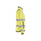 Veste micropolaire haute visibilité femme blaklader en iso 20471 classe 3 - couleur au choix