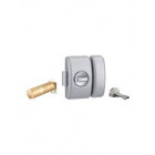 Verrou universel à bouton thirard cylindre languette hg5 + 3 clés - argent - 00080471
