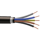 Cable rvfv armé 5g1.5mm² à la coupe (minimum 10m)
