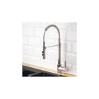 Vimmern mitigeur avec douchette, couleur acier inox