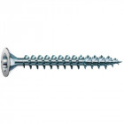 Vis à bois aggloméré tête fraisée empreinte torx acier zingué blanc entièrement filetées wirox, ø 3,5 mm, longueur 16 mm, boîte