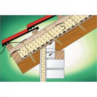 Vis à tête disque wirox filetage partiel torx zingué blanc grande longueur, ø 8 mm, longueur 280 mm, boîte de 50
