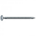 Vis à tête disque wirox filetage total torx zingué blanc grande longueur, ø 8 mm, longueur 120 mm, boîte de 50