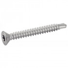 Vis autoperceuse tête fraisée empreinte torx inox a2 3,9x25mm boîte de 200 pièces