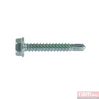 Boite de 200 vis autoperçeuses tête hexagonale 4,2x25 - 21822
