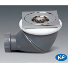 Wirquin - 135479 - james bonde de douche multi-position james perçage ø60 mm grille carrée
