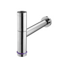 Wirquin - 162284 - teos -  siphon de lavabo tendance chromé