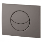 Wirquin - 196197 - plaque de commande double chasse pour wc suspendu lune taupe