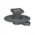 Wirquin - 207626 - siphon de sol sortie horizontale pour douche à l'italienne à carreler venisio