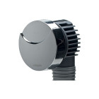 Wirquin 30720356 vidage baignoire à câble 700 mm commande et clapet recouvrant en abs chromé