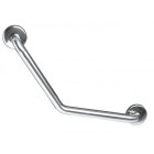 Wirquin - barre d'appui en inox mate pour salle de bain et wc ø32 x 457mm