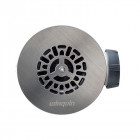 Wirquin pro - 208135 - bonde douche tourbillon grille ø90 mm inox brossé