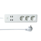 Multiprise intelligente smart wifi blanc - r4028 - woox