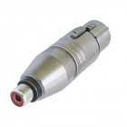Xlr Femelle 3 Points Vers Rca/Phono Femelle
