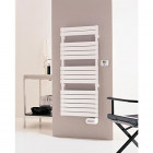 Sèche-serviettes concerto 2 blanc électrique 1740x606 1200 watts thermostat à radiofréquence réf xog060a25010002