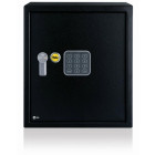 Coffret fort standard YALE à code et à clé - 40.1 litres - H.39 x l.35 x P.36 cm - 23014000