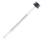 Vis bac acier SCELL-IT sommet nervure Support métal IPN - Ø6 x 180 mm - TH12 - Brun rouge RAL8012 - Sachet de 100 - ZTP-60180-8012