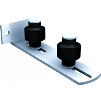 Guide à visser réglable inférieur 1092V MANTION SA -  2 Olives Zytel - Ø45 mm - 1092V