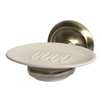 Porte savon mural coupelle antique