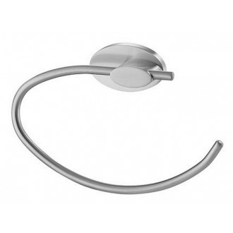 Porte serviette annneau mural série side nickel brossé mat