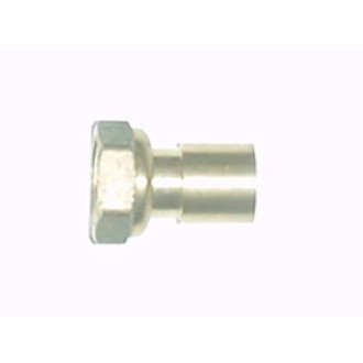 Raccord 2 pièces à joint plat gaz à braser sur cuivre - Ecrou 1/2 - Cu 18 avec joint