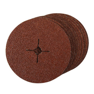 10 disques en fibre 180 x 22,23 mm - Grain 24