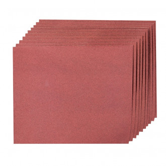 10 feuilles corindon ponçage à main - Grain 150
