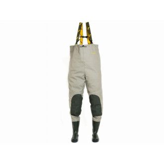 Waders combi pvc sport goodyear renfort genoux vert - combisport
