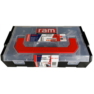 Mallette 160 chevilles fusée FC avec vis