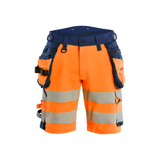 Short stretch 4D Haute-Visibilité avec poches flottantes détachables 11201648 - Couleur et taille au choix
